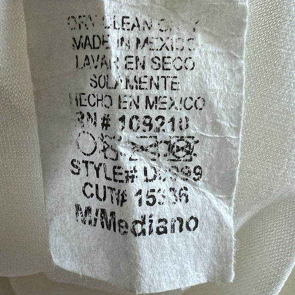 Windsor Dress Womens M Ruched Mini Sheath Bodycon Honeymoon Sexy Mermaid Glam - Picture 7 of 10